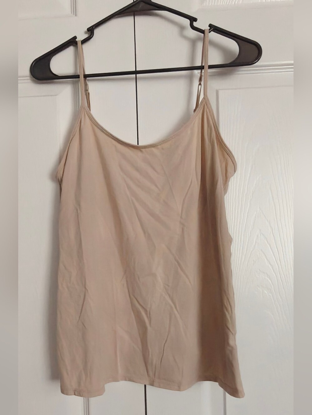 Old Navy Women’s Beige Satin Cami Tank Top - Size L